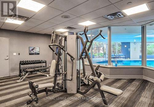 302 - 3181 Bayview Avenue, Toronto, ON - Indoor Photo Showing Gym Room