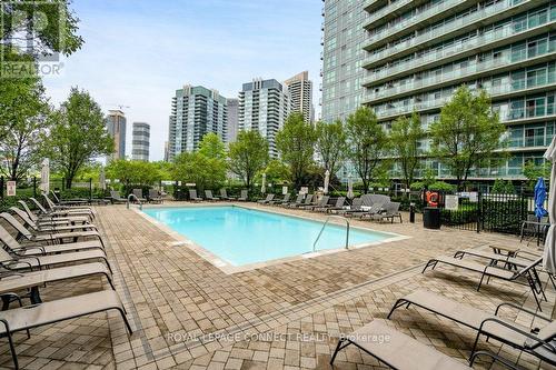 2125 - 165 Legion Road N, Toronto, ON - Outdoor With In Ground Pool