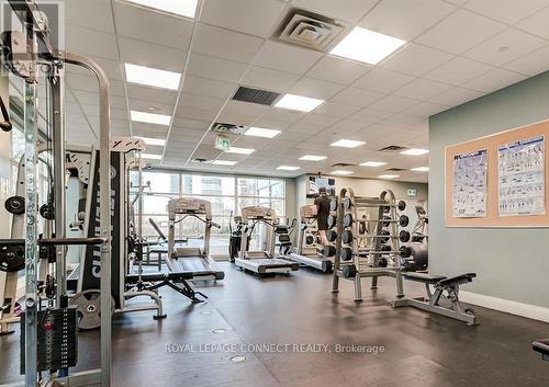 2125 - 165 Legion Road N, Toronto, ON - Indoor Photo Showing Gym Room