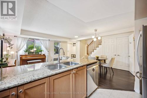 125 - 20 Elsie Lane, Toronto, ON - Indoor Photo Showing Kitchen With Double Sink