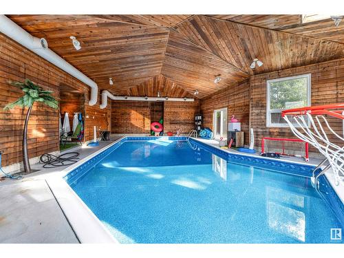 44 Mardale Cr, Sherwood Park, AB - Indoor Photo Showing Other Room With In Ground Pool