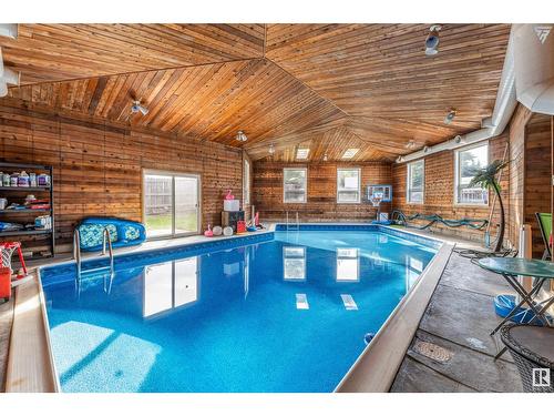 44 Mardale Cr, Sherwood Park, AB - Indoor Photo Showing Other Room With In Ground Pool