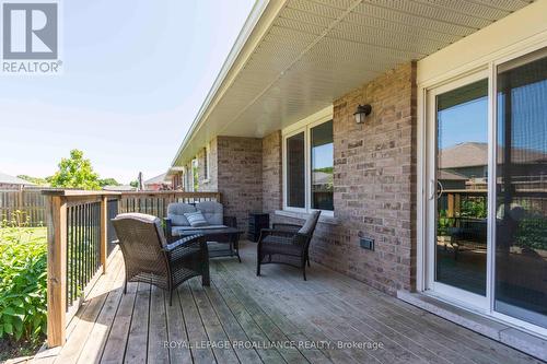 12 Crews Crescent, Quinte West, ON - Outdoor With Deck Patio Veranda With Exterior