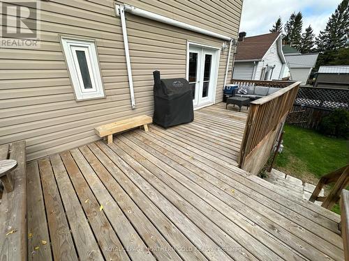 105 Fourth Street, Kirkland Lake, ON - Outdoor With Deck Patio Veranda With Exterior