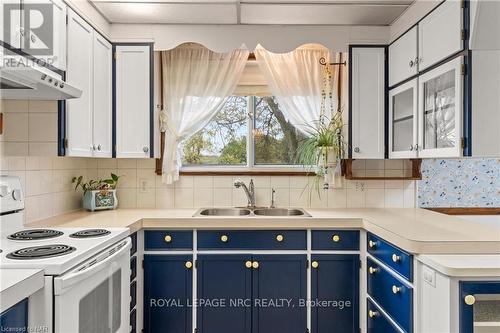 1467 Stevensville Road, Fort Erie, ON - Indoor Photo Showing Kitchen With Double Sink