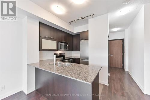 907 - 500 Sherbourne Street, Toronto, ON - Indoor Photo Showing Kitchen With Double Sink With Upgraded Kitchen