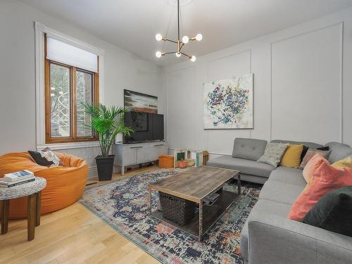 Salon - 4844  - 4846 Rue Adam, Montréal (Mercier/Hochelaga-Maisonneuve), QC - Indoor Photo Showing Living Room