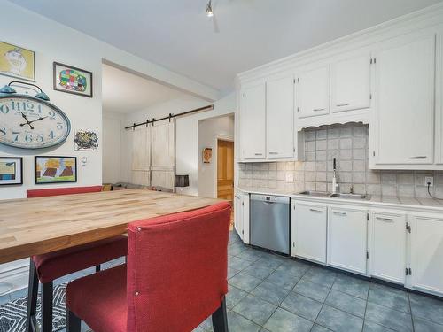 Kitchen - 4844  - 4846 Rue Adam, Montréal (Mercier/Hochelaga-Maisonneuve), QC - Indoor Photo Showing Kitchen With Double Sink