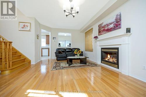 28 Eagleview Way, Halton Hills, ON - Indoor Photo Showing Living Room With Fireplace