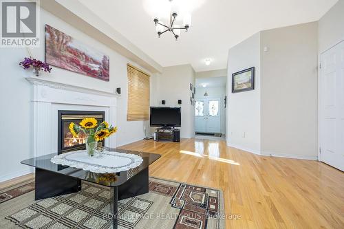 28 Eagleview Way, Halton Hills, ON - Indoor Photo Showing Living Room With Fireplace