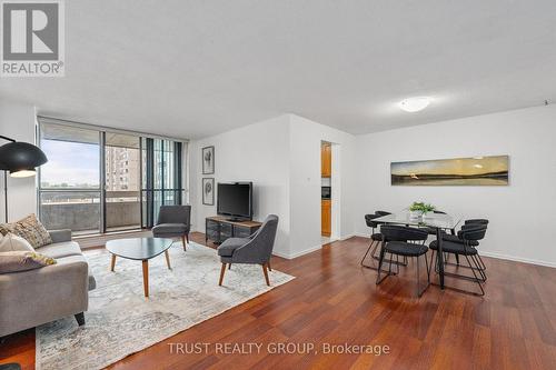 403 - 15 Kensington Road, Brampton, ON - Indoor Photo Showing Living Room