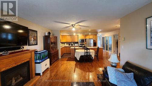 26 Seres Drive, Tillsonburg, ON - Indoor Photo Showing Living Room With Fireplace