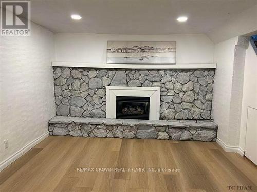 134 Eric Cres Pine, Timmins, ON - Indoor With Fireplace