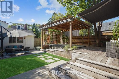 211 Herkimer Street, Hamilton, ON - Outdoor With Deck Patio Veranda