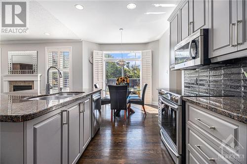 24 Greenpointe Drive, Ottawa, ON - Indoor Photo Showing Kitchen With Double Sink With Upgraded Kitchen