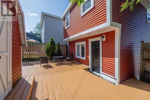 81 Merrymeeting Road, St. John'S, NL - Outdoor With Deck Patio Veranda With Exterior