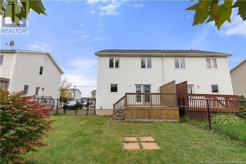 36 Stoneham Drive, Moncton, NB - Outdoor With Deck Patio Veranda With Exterior