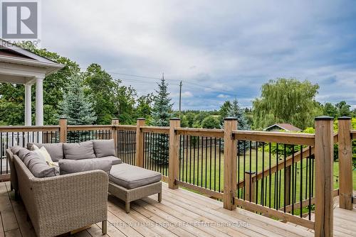 323 Cachet Boulevard, Whitby (Brooklin), ON - Outdoor With Deck Patio Veranda With Exterior