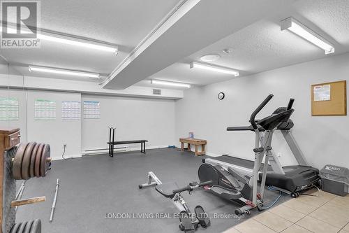 1205 - 30 Chapman Court, London, ON - Indoor Photo Showing Gym Room