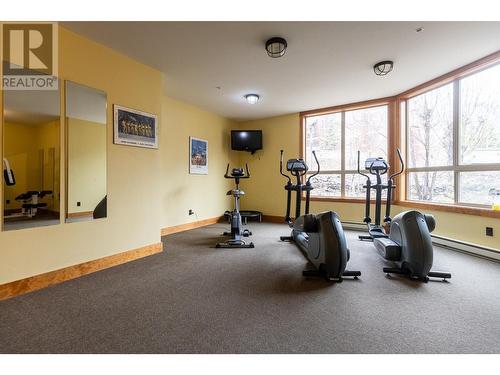 4559 Timberline  Crescent Unit# 611D, Fernie, BC - Indoor Photo Showing Gym Room