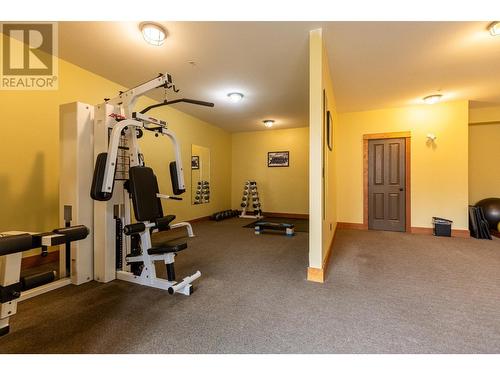 4559 Timberline  Crescent Unit# 611D, Fernie, BC - Indoor Photo Showing Gym Room