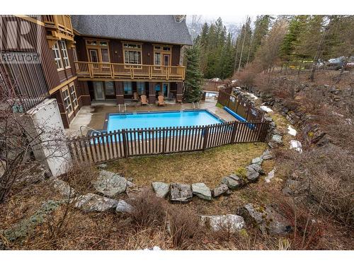 4559 Timberline  Crescent Unit# 611D, Fernie, BC - Outdoor With In Ground Pool