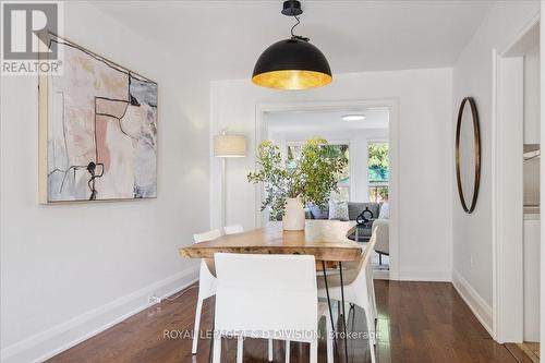 17 Lesmount Avenue, Toronto, ON - Indoor Photo Showing Dining Room