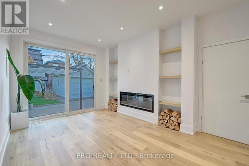 51 Burnfield Avenue, Toronto, ON - Indoor With Fireplace