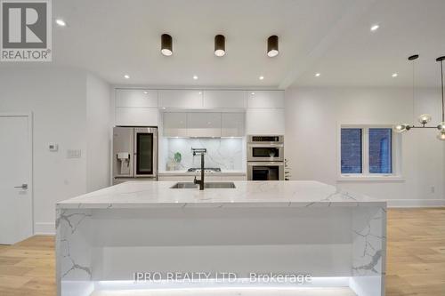 51 Burnfield Avenue, Toronto, ON - Indoor Photo Showing Kitchen With Upgraded Kitchen