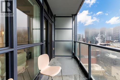 1706 - 210 Simcoe Street, Toronto, ON - Outdoor With Balcony With Exterior