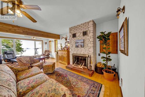 102 Bishop Lane, Prince Edward County (Ameliasburgh), ON - Indoor Photo Showing Living Room With Fireplace