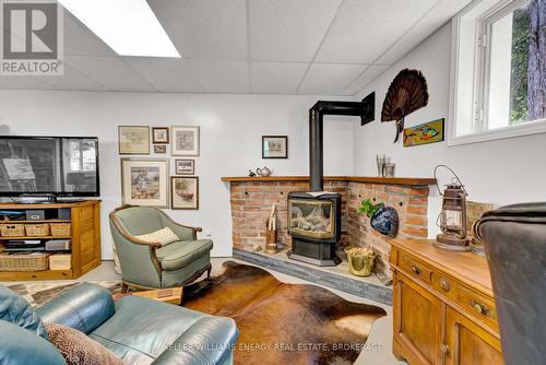 102 Bishop Lane, Prince Edward County (Ameliasburgh), ON - Indoor Photo Showing Living Room With Fireplace