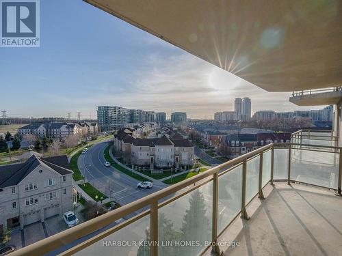 903 - 399 South Park Road, Markham, ON - Outdoor With Balcony With View