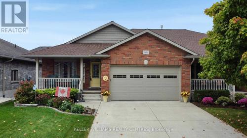 110 A 13Th Avenue, Hanover, ON - Outdoor With Deck Patio Veranda With Facade