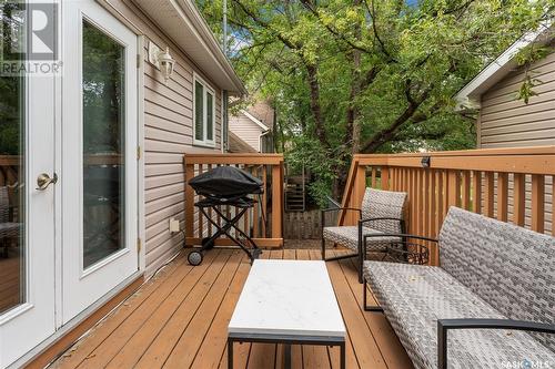 2135 Herman Avenue, Saskatoon, SK - Outdoor With Deck Patio Veranda With Exterior