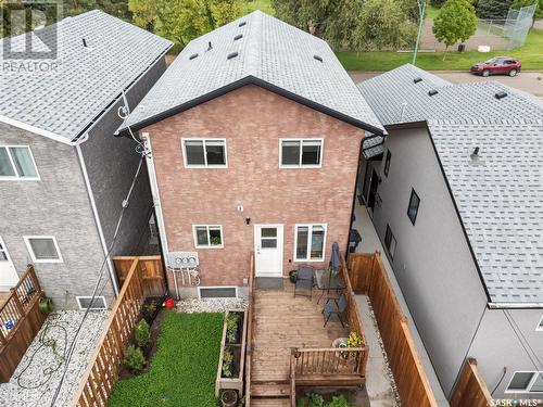 821 N Avenue S, Saskatoon, SK - Outdoor With Deck Patio Veranda With Exterior