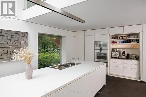 11 Beaumont Road, Toronto, ON - Indoor Photo Showing Kitchen With Double Sink