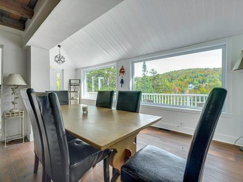 Salle Ã  manger - 329 Ch. Sunny Side, Wentworth-Nord, QC - Indoor Photo Showing Dining Room