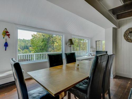 Salle Ã  manger - 329 Ch. Sunny Side, Wentworth-Nord, QC - Indoor Photo Showing Dining Room