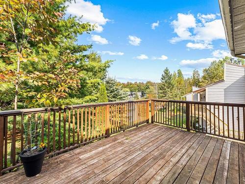 Terrasse - 5012 Ch. Du Parc, Orford, QC - Outdoor With Deck Patio Veranda With Exterior