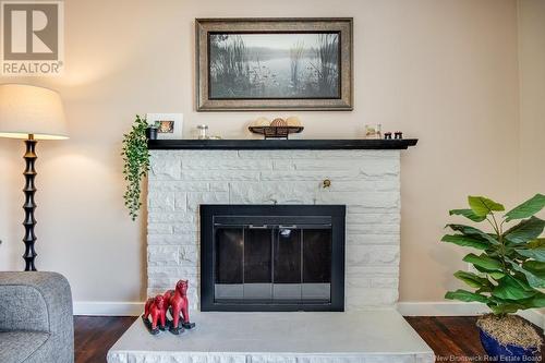 341 Greenfield Road, Oromocto, NB - Indoor Photo Showing Living Room With Fireplace