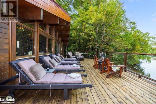 87 & 99 Dayeo Drive, Mactier, ON - Outdoor With Deck Patio Veranda With Exterior