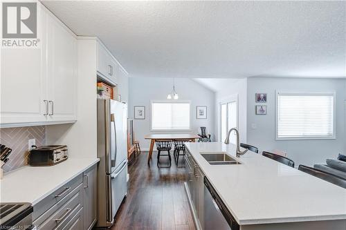 767 Southwood Way, Woodstock, ON - Indoor Photo Showing Kitchen With Double Sink