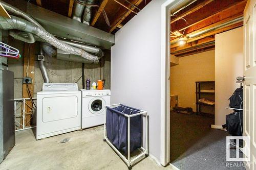 4515 38B Av Nw, Edmonton, AB - Indoor Photo Showing Laundry Room