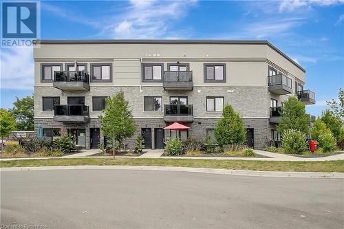 234 Heiman Street Unit# 302, Kitchener, ON - Outdoor With Balcony With Facade