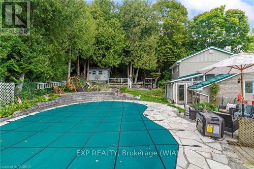 47 Water Street, South Bruce Peninsula, ON - Outdoor With In Ground Pool With Deck Patio Veranda