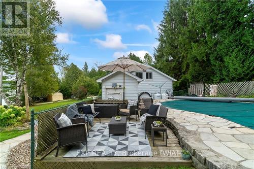 47 Water Street, South Bruce Peninsula, ON - Outdoor With In Ground Pool With Deck Patio Veranda