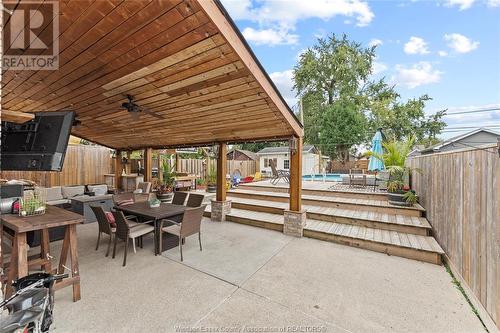 2627 Lloyd George Boulevard, Windsor, ON - Outdoor With Deck Patio Veranda With Exterior