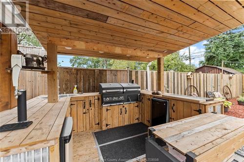 2627 Lloyd George Boulevard, Windsor, ON - Outdoor With Deck Patio Veranda With Exterior