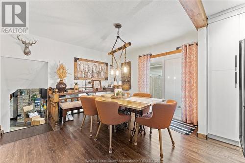 2627 Lloyd George Boulevard, Windsor, ON - Indoor Photo Showing Dining Room